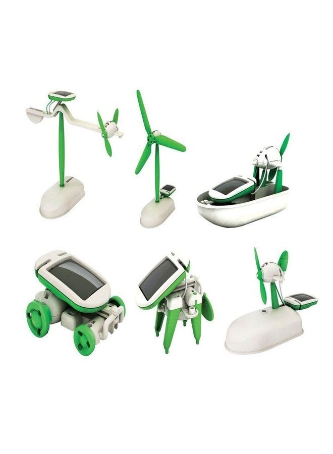TOYVELLY مجموعة روبوتات تويڤيلي الشمسية 6 في 1 للأطفال | لعبة بناء تعليمية STEM تعمل بالطاقة الشمسية | مجموعة تجارب علمية وروبوتات تعليمية للمشاريع المدرسية - Image 3